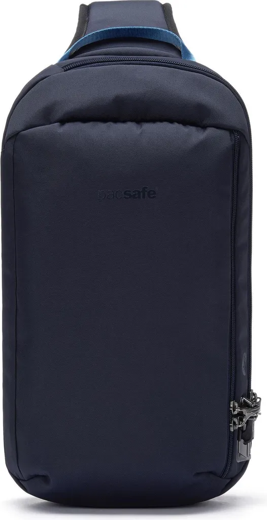 Sac Bandoulière Homme Pacsafe V Tech Sling Bleu Marine Ergonomique