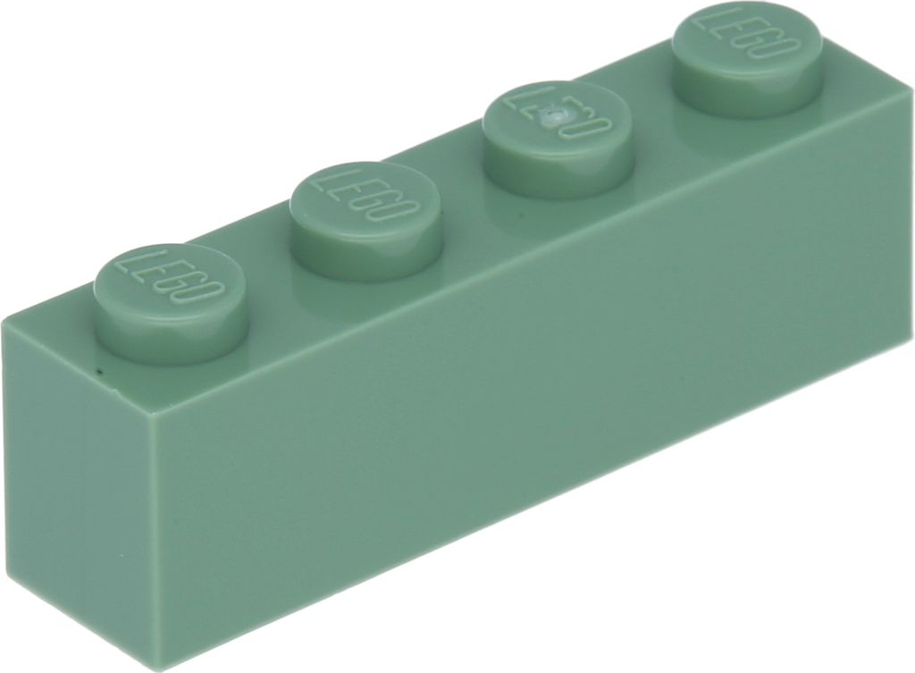 Lego 250 Stück 3010 Stein Brick 1x4 Part Basic Steine 250 Sandgrün
