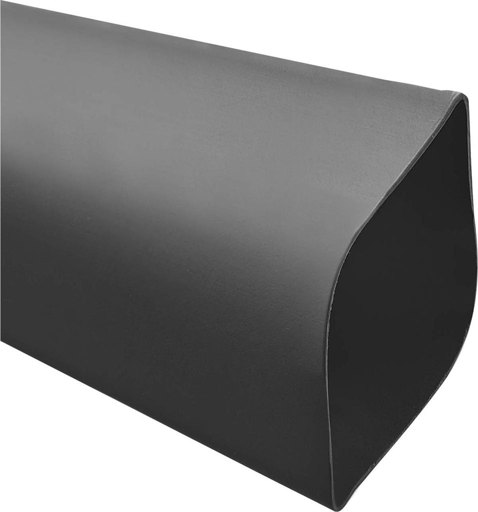 STEX24 Schrumpfschlauch 2:1, Rolle mit 15,0m, schwarz 76,2/38,1mm, 3 Zoll, WSR2 Schrumpftemperatur mind. 70°C,