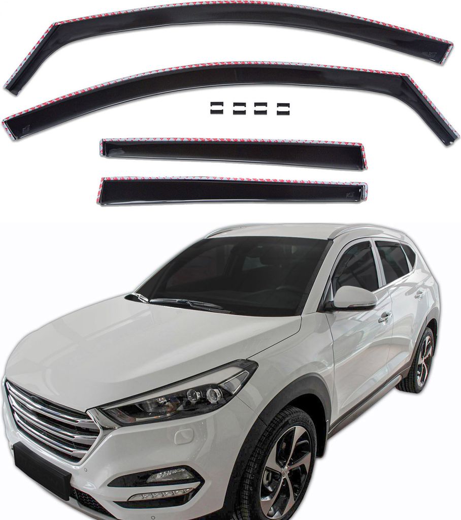 J&J Automotive | SCOUTT Okenné deflektory pre Hyundai Obrázok produktu 