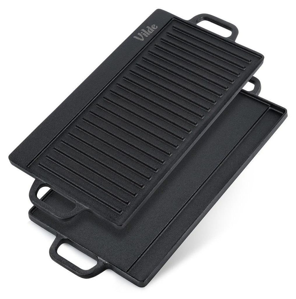 Piastra grill bifacciale in ghisa CAST LINE 50,5x23,5 cm Immagine del prodotto 