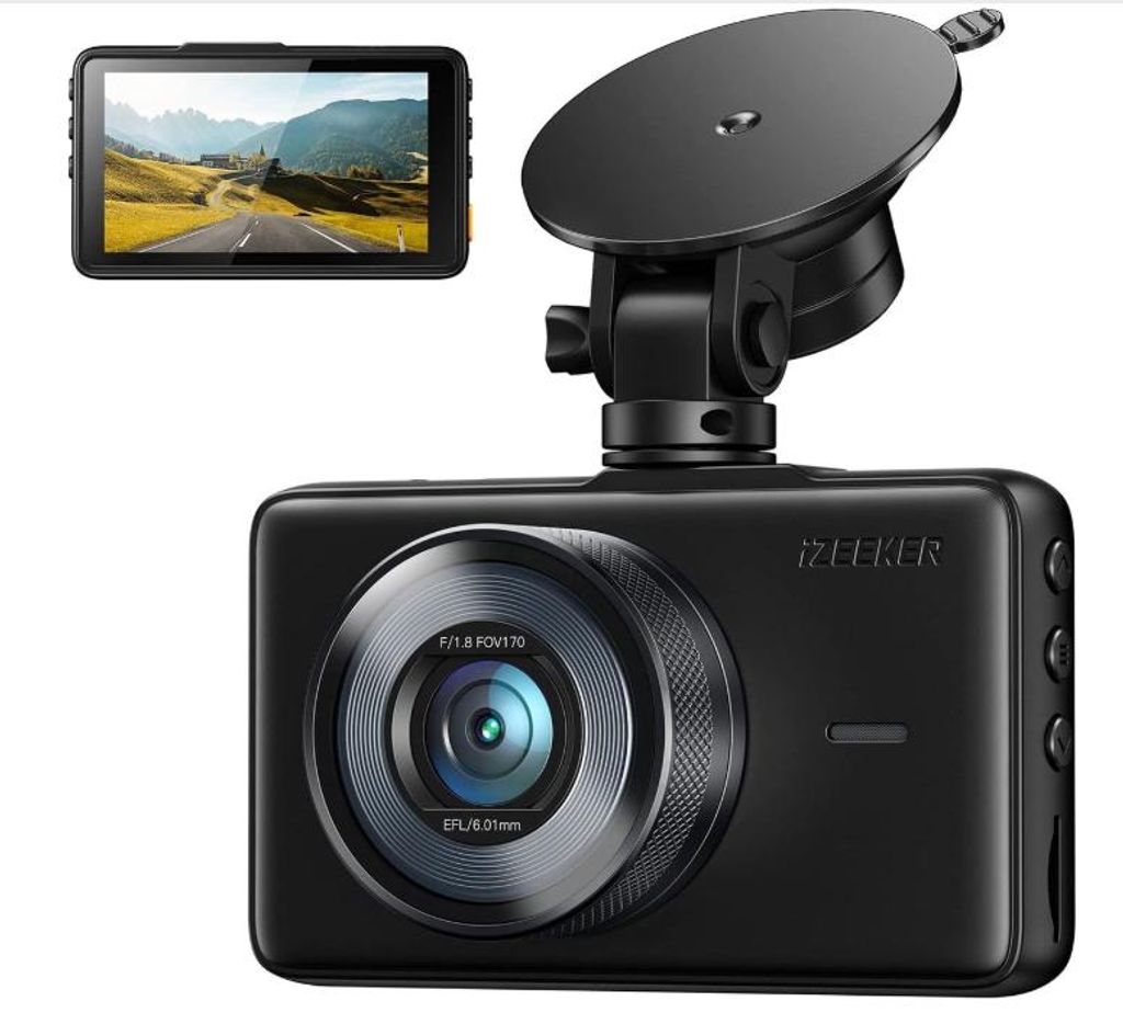 iZEEKER GD100PRO Dashcam 1080P Full HD mit Nachtsicht & Produktbild 