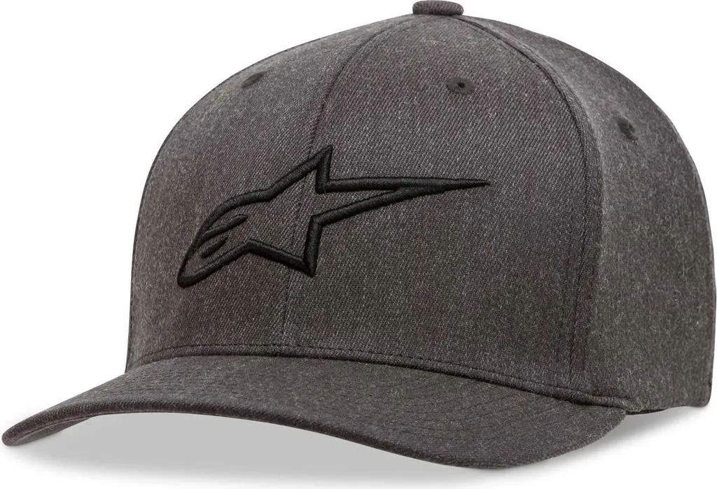 Casquette Alpinestars Ageless Gris Noir S/M - Design Courbe Iconique