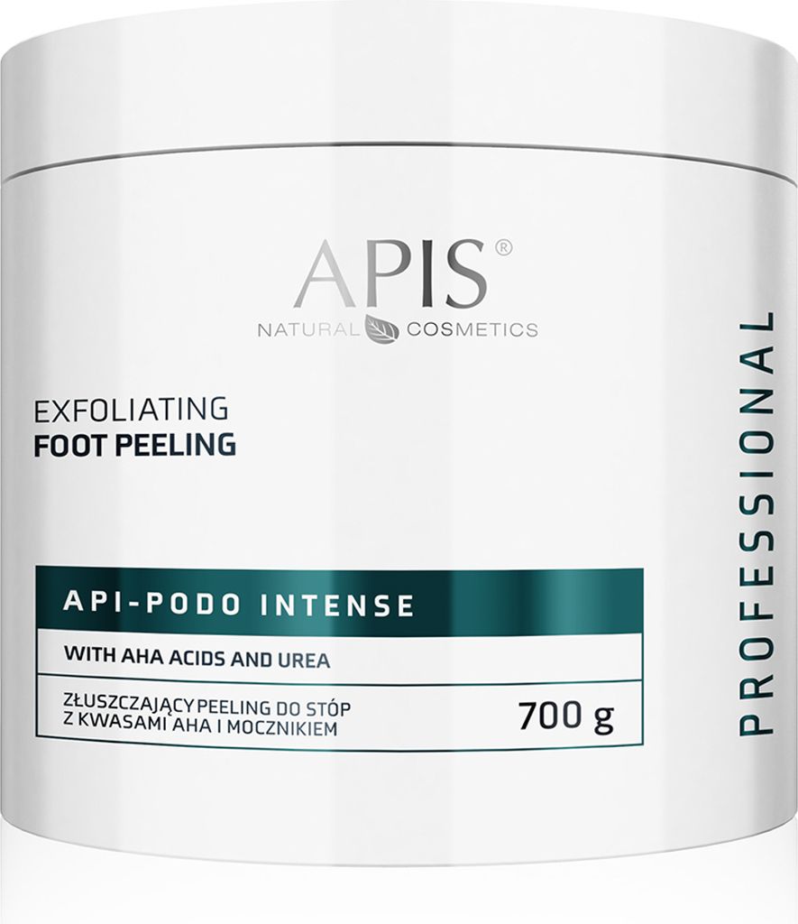 Apis Peeling-Fußcreme mit AHA-Säuren und Harnstoff, 700 g