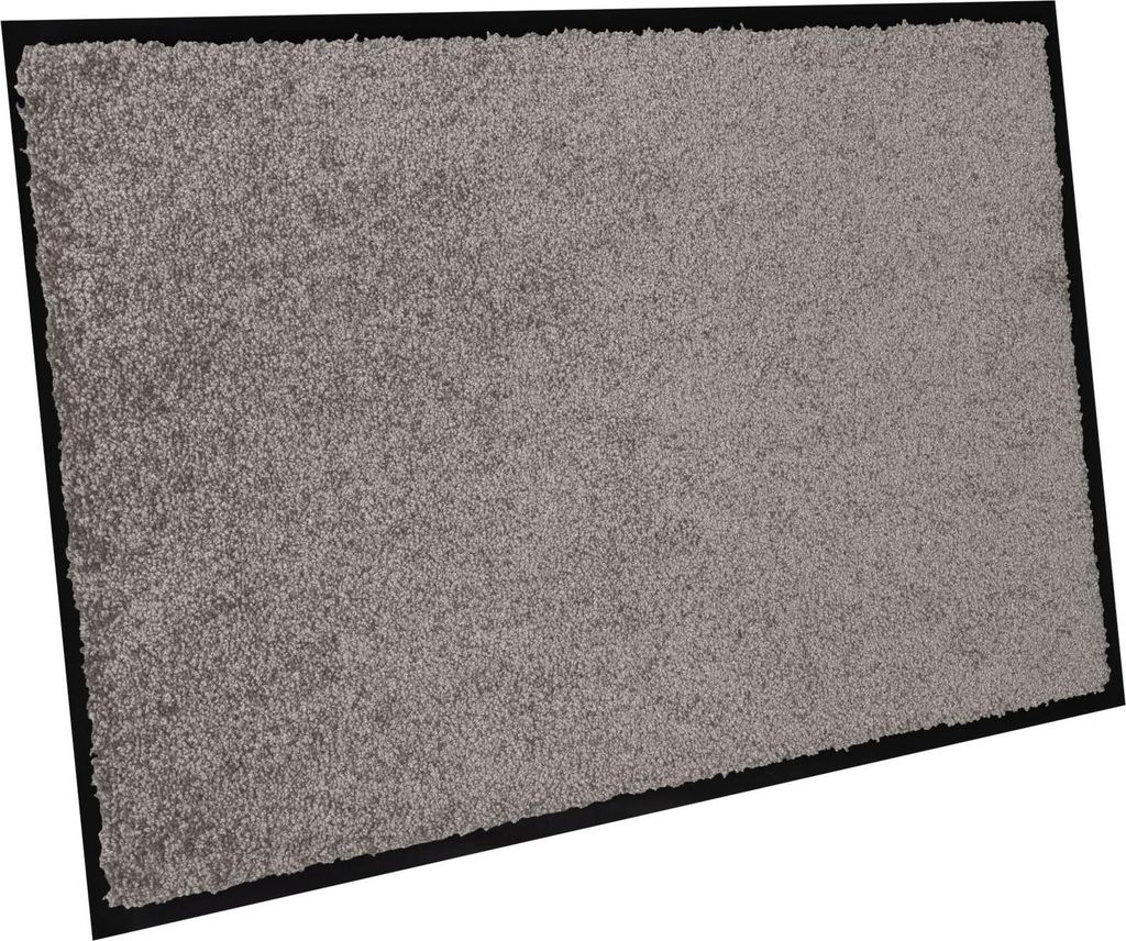 Fußmatte Türvorleger Schmutzfangmatte 60x80cm QUEEN Grau hochwertig Robust