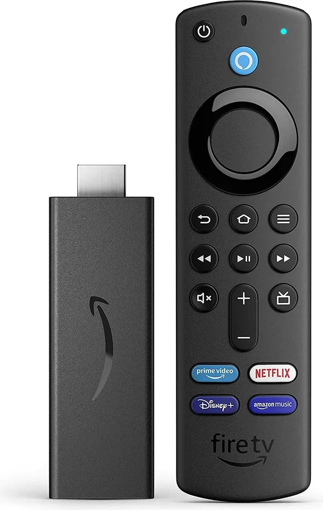 Lecteur Multimédia Amazon Fire TV Stick 2021 Noir avec Contrôle Alexa
