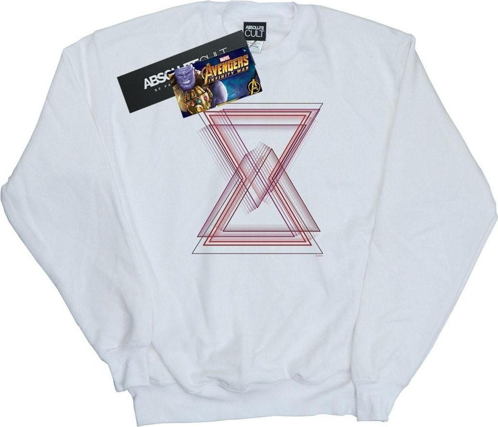 Marvel - "Avengers Infinity War" Sweatshirt für Damen BI7621 (L) (Weiß)