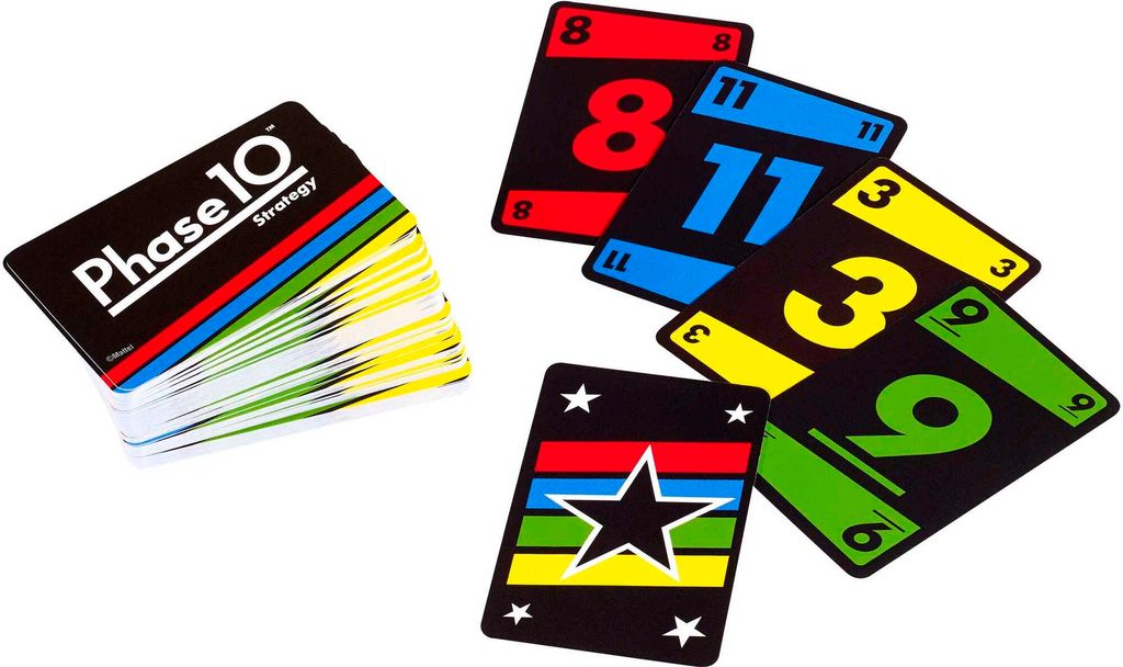 Mattel Games Phase 10 Strategy Brettspiel, Produktbild 3