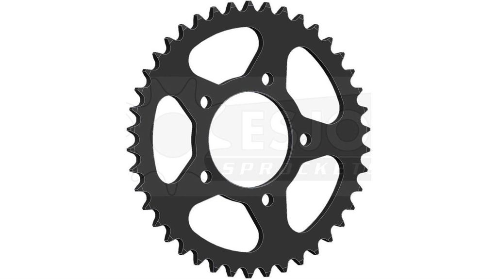 Esjot Kettenrad 525 36Z Stahl Schwarz Produktbild 