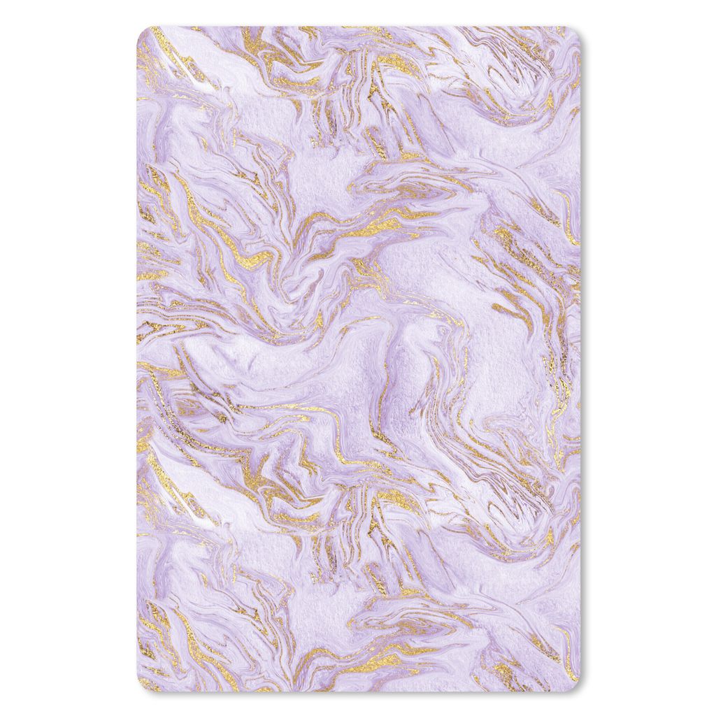 MuchoWow Mauspad Mousepad Abstrakt - Marmor - Gold - Muster 40x60 cm - Mousepads - Maus Mat - Pad - Mausunterlage - Schreibtisch Accesoire