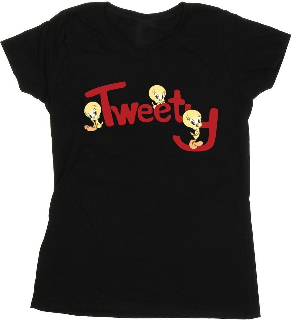 Looney Tunes - T-Shirt für Damen BI27887 (XL) (Schwarz)