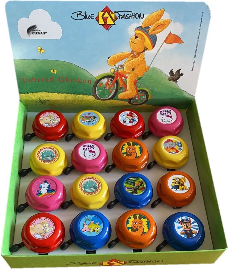 Sonnette Vélo Enfant Bike Fashion pour Sécurité et Balades en Ville