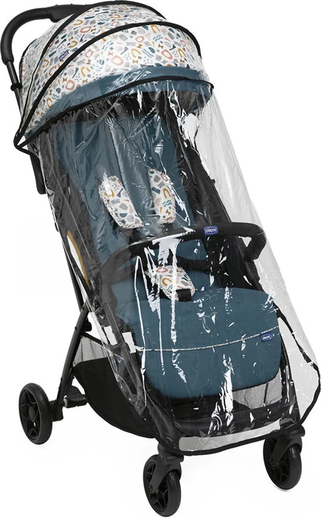 Poussette Chicco Compacte avec Assise Confortable - Design Vert et Noir - 6