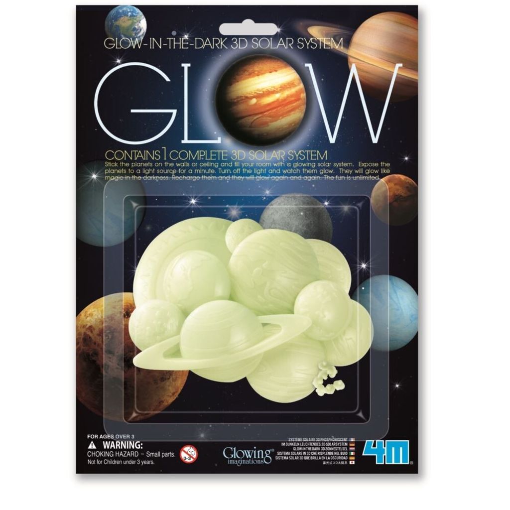 4M stickers set Glow-in-the-dark Solar system
