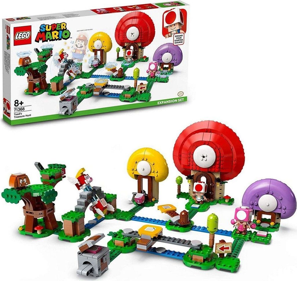 LEGO 71368 Super Mario Toads Chasse au trésor - Set Image du produit 