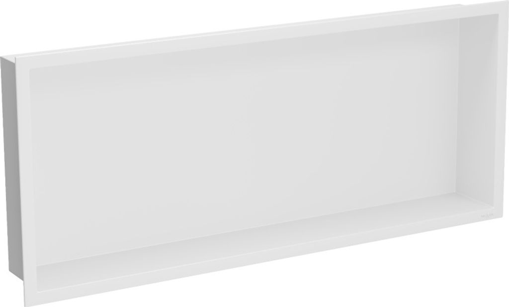 Mexen X-Wall-R Einbauregal mit Flansch 75 x 30 cm, Weiß - 1920753010