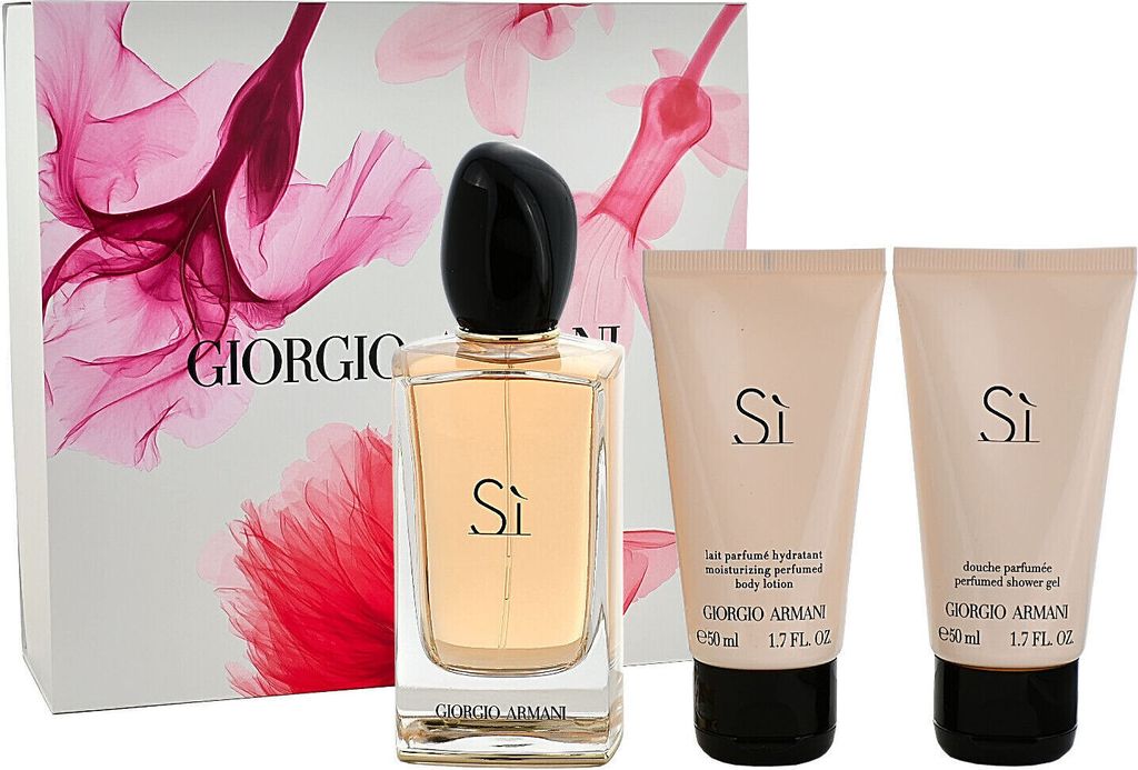 Armani Sì Edp 100Ml + Sg 50Ml + Bl 50Ml Obrázok produktu 