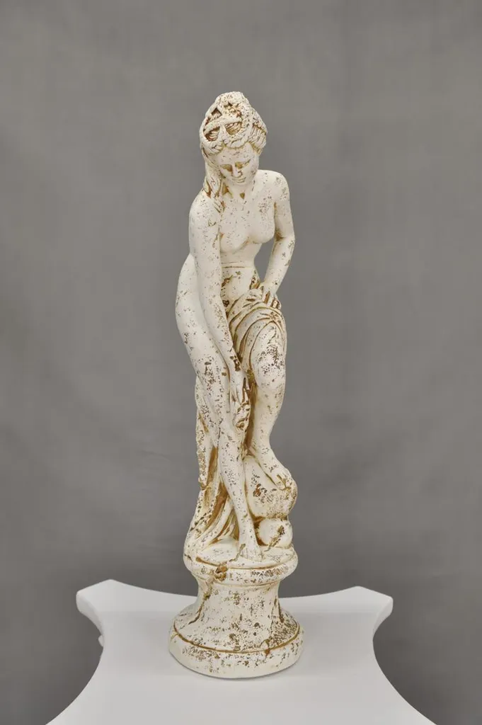 Statue Décorative Grande Taille 77cm Sculpture Style Antique Chic