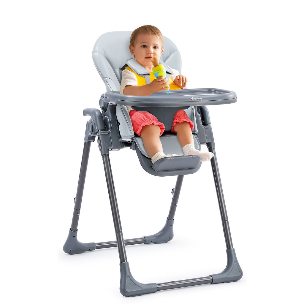 Ezebaby Hochstuhl Baby Klappbarer Kinderstuhl 6 Höhen Produktbild 