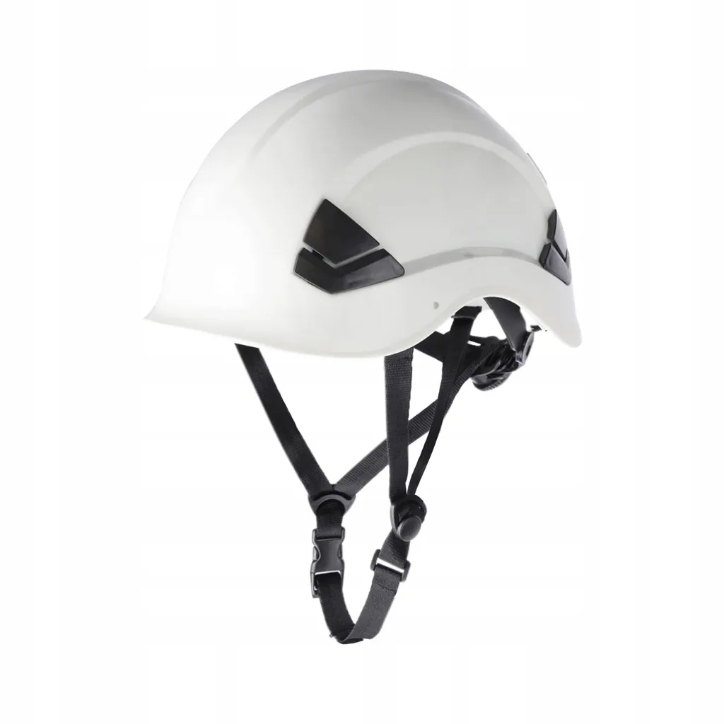 Casque de protection Sallet blanc ultra résistant et confort ajustable