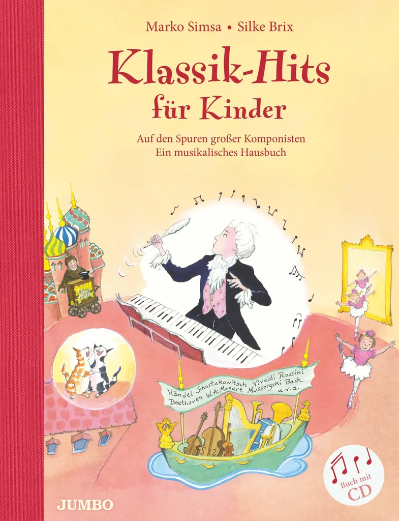Klassik-Hits für Kinder CD de Musique Classique pour Éveil Musical Enfant