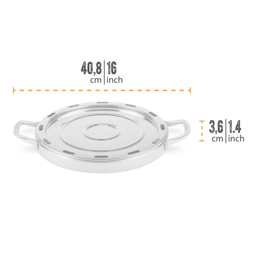 Brûleur à charbon Petromax en acier inoxydable avec ventilation optimisée - 6