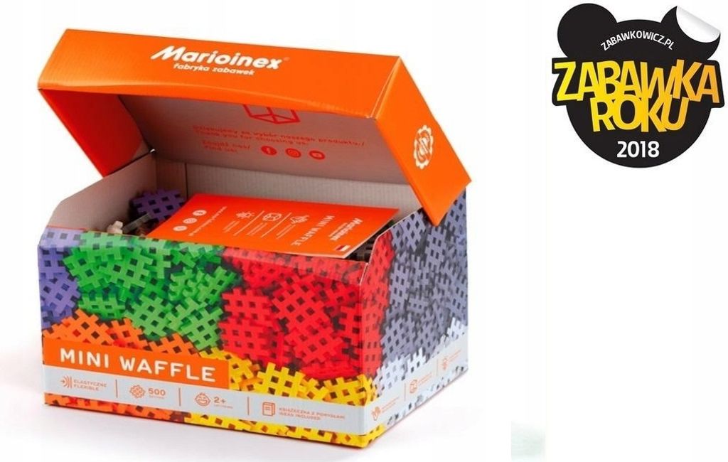 Marioinex Mini Waffle Building Blocks 500 pieces Obrázek produktu 