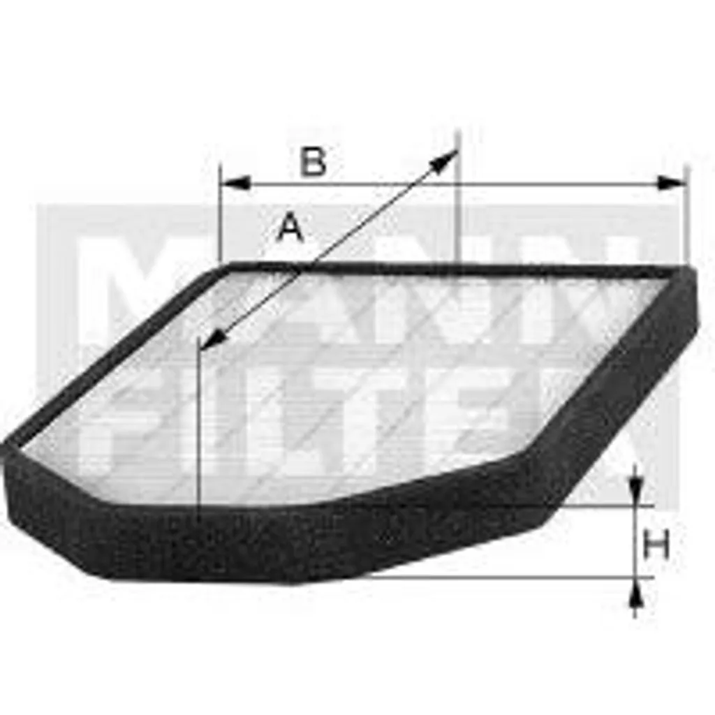 Améliorez la qualité de l'air intérieur : Filtre MANN CUK 2241-2 Mercedes G
