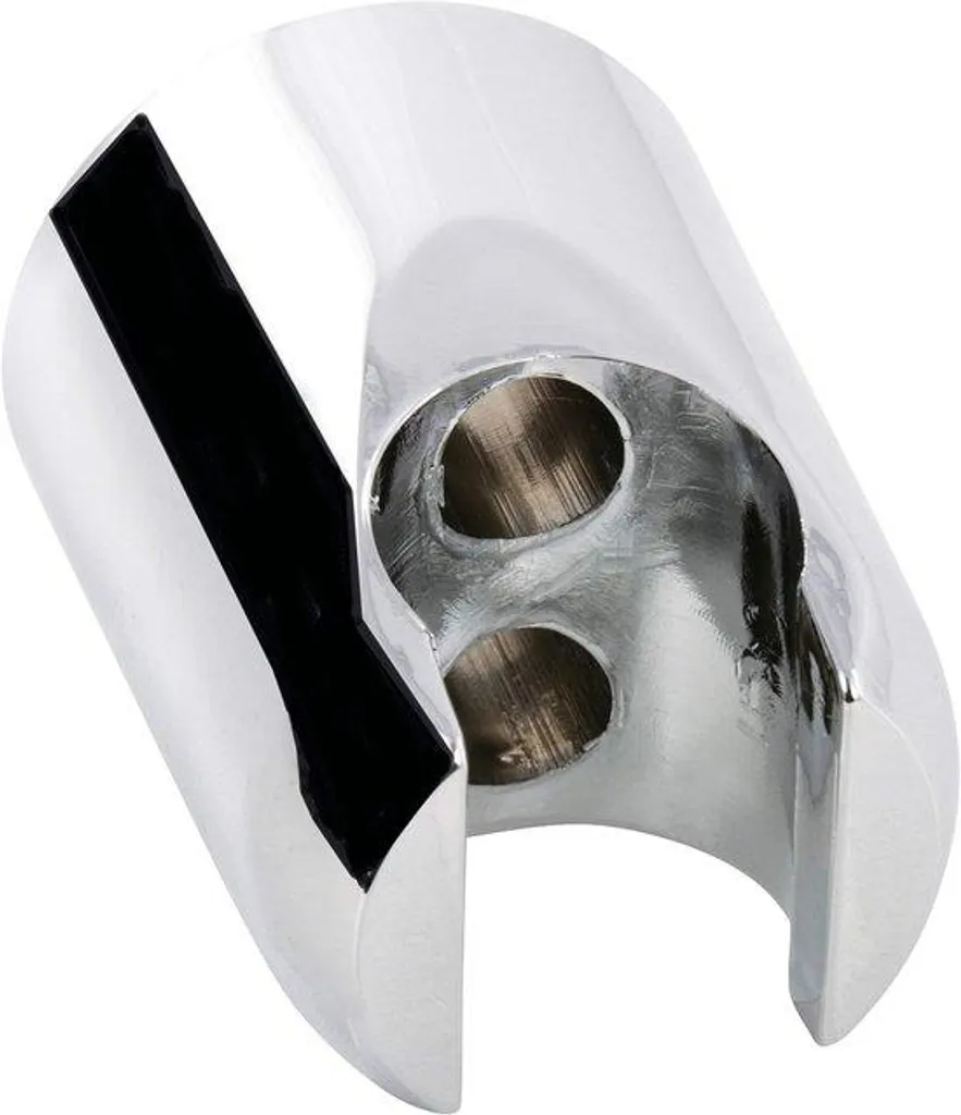 Support de pommeau de douche mural chrome 1 pièce en plastique robuste