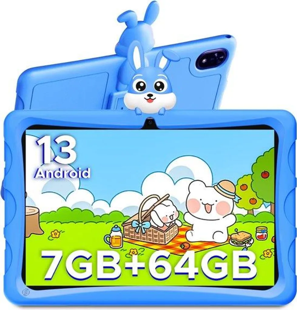 Tablette pour enfants dès 3 ans avec kit complet et film de protection