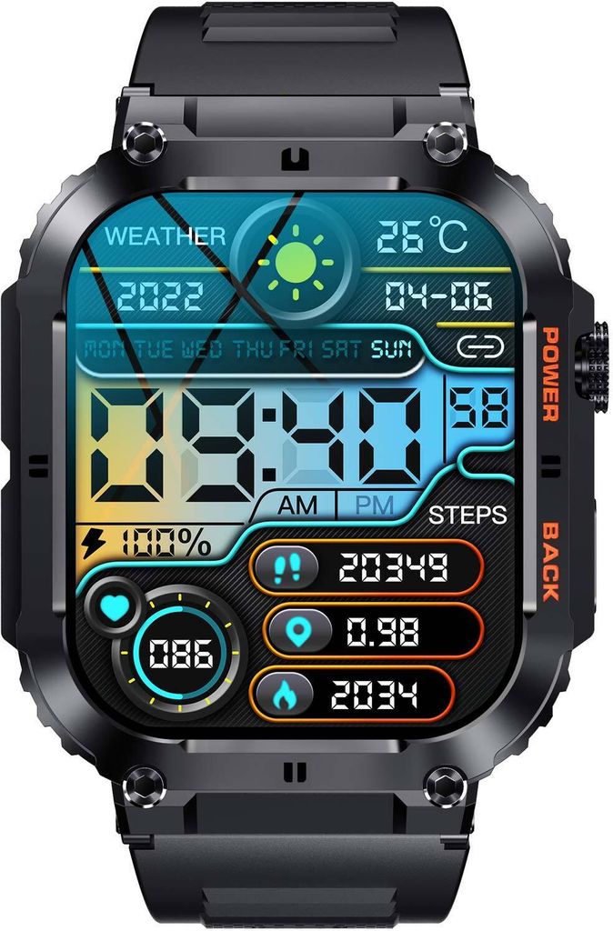 Denver Smartwatch SWC-191 Noir Image du produit 