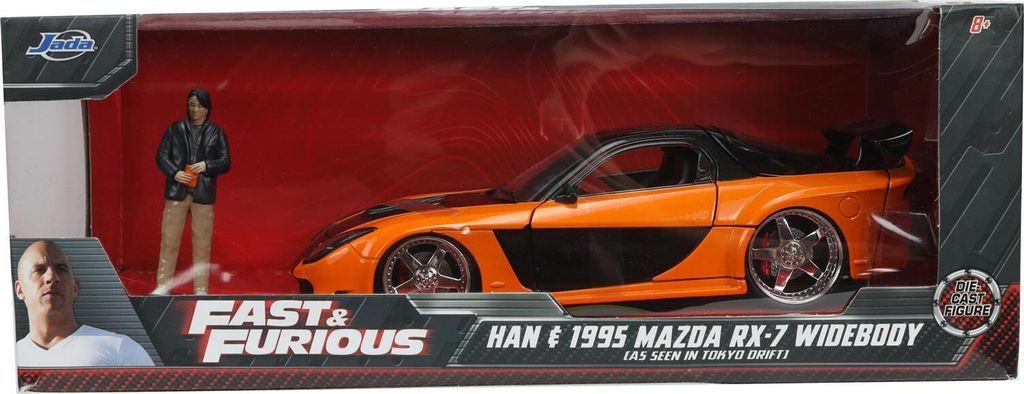 Jada – Mazda RX7 Metallisches Fahrzeug, Druckguss. Aus der Produktbild 5