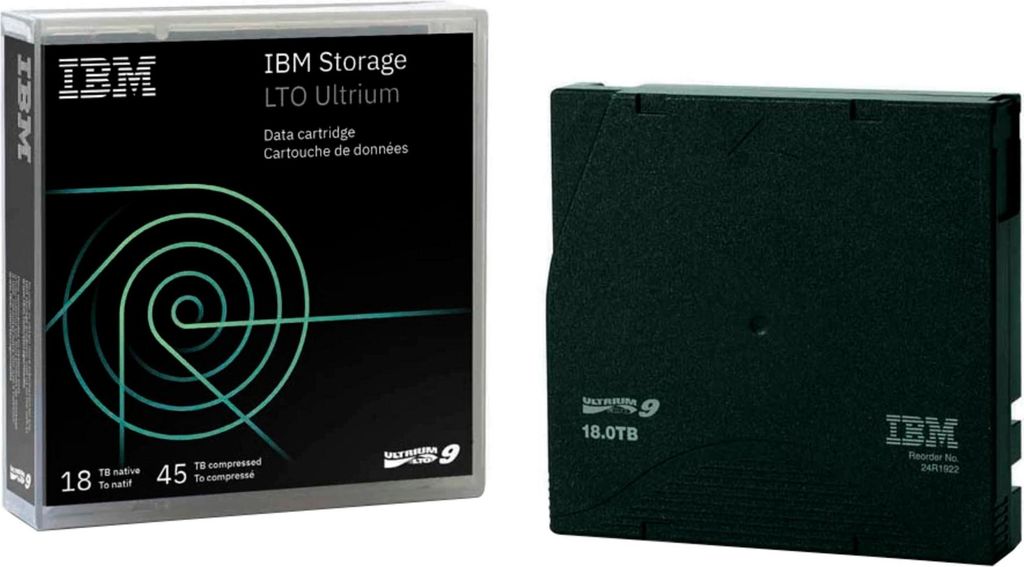 IBM LTO9 Medium 45 TB, Streamer-Medium