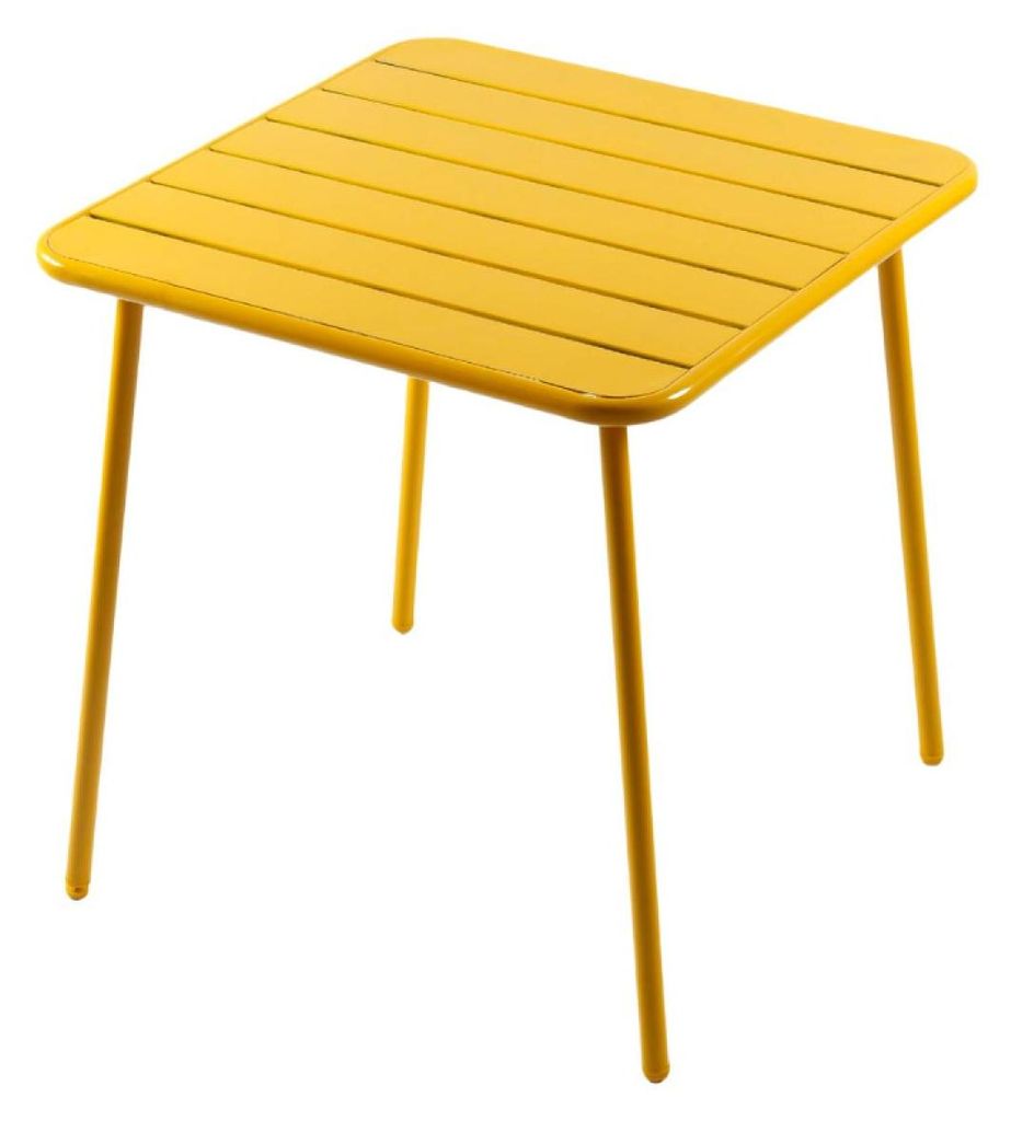 BERGAME 4-Sitzer-Quadrattisch 70x70 cm geld