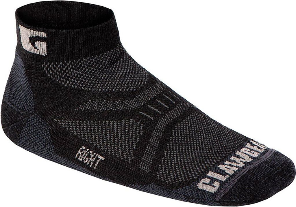 Clawgear Merino Half Lange Socken Schwarz EU 45-47 Schwarz EU 45-47