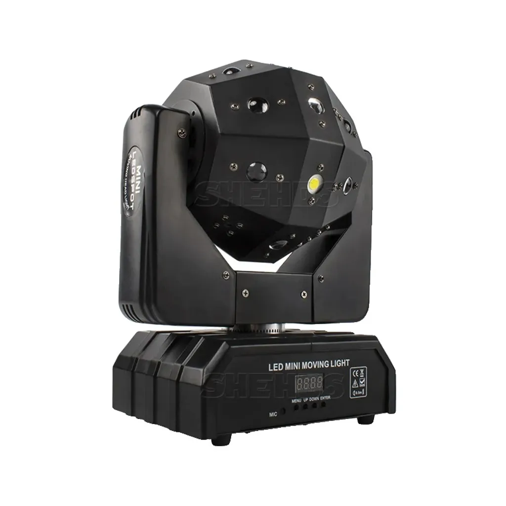 Illuminez les Grands Espaces avec cette Lyre LED 120W à Balayage 600°