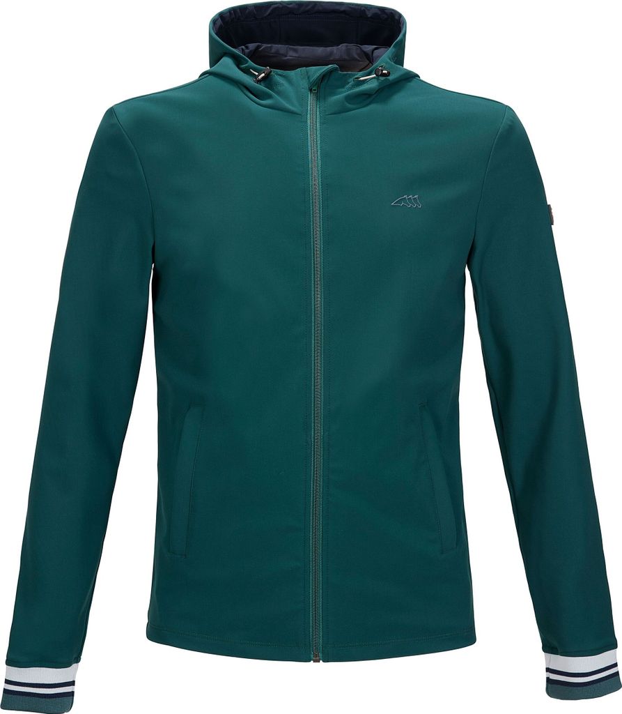 Equiline Damen SOFT SHELL Jacket Caridad grün (Flash Winter 19/20), Eq19_FlaW_Gr.:L