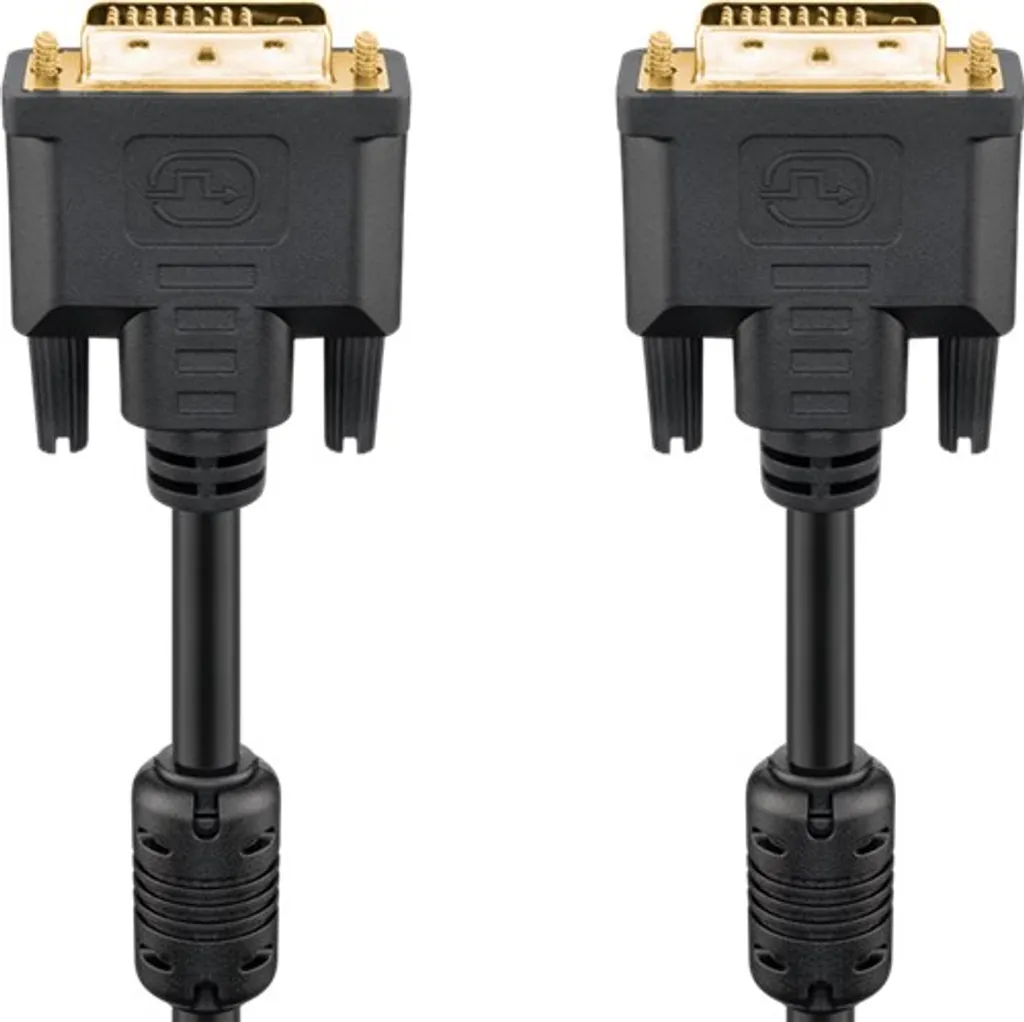 Cavo Monitor DVI 2m Goobay - Qualità Video Superiore per il tuo Home Office