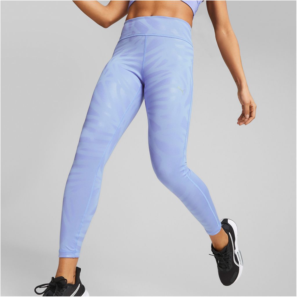 PUMA Nova Shine High-Waist 7/8 Tights Damen 28 - elektro Produktbild 2