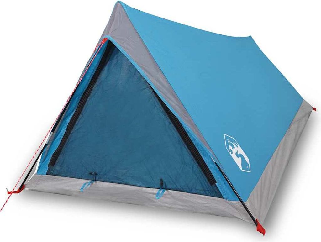 vidaXL Campingzelt 2 Personen Blau Wasserfest Produktbild 