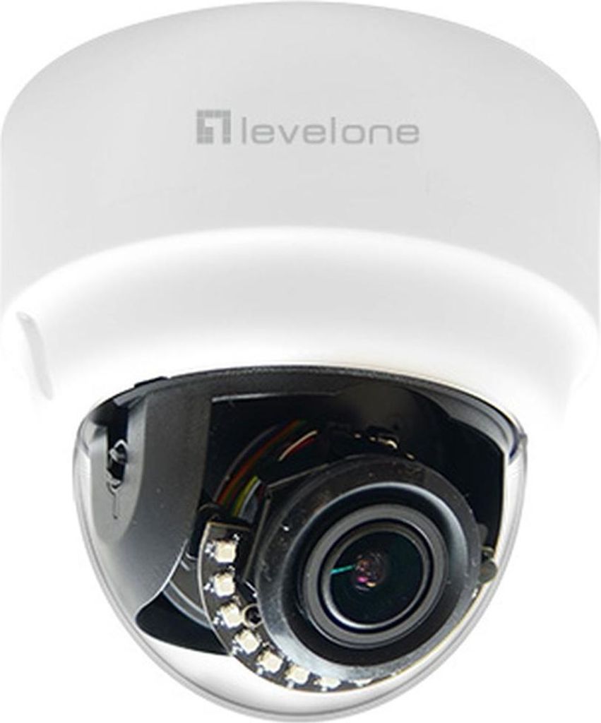 LevelOne IPCam FCS-3303 Z 4x Dome In 3MP H.265 IR 13W PoE