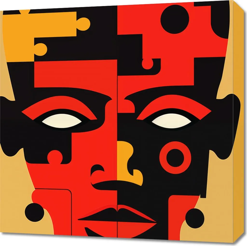 Grand Puzzle Identités 60 x 60 cm - Image Haute Définition et Design Mat