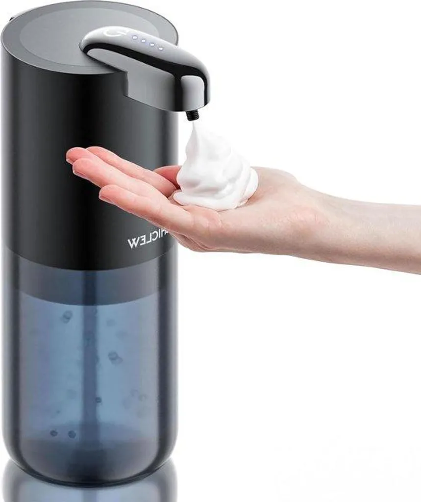 Distributeur automatique de savon salle de bain à capteur infrarouge 400ml