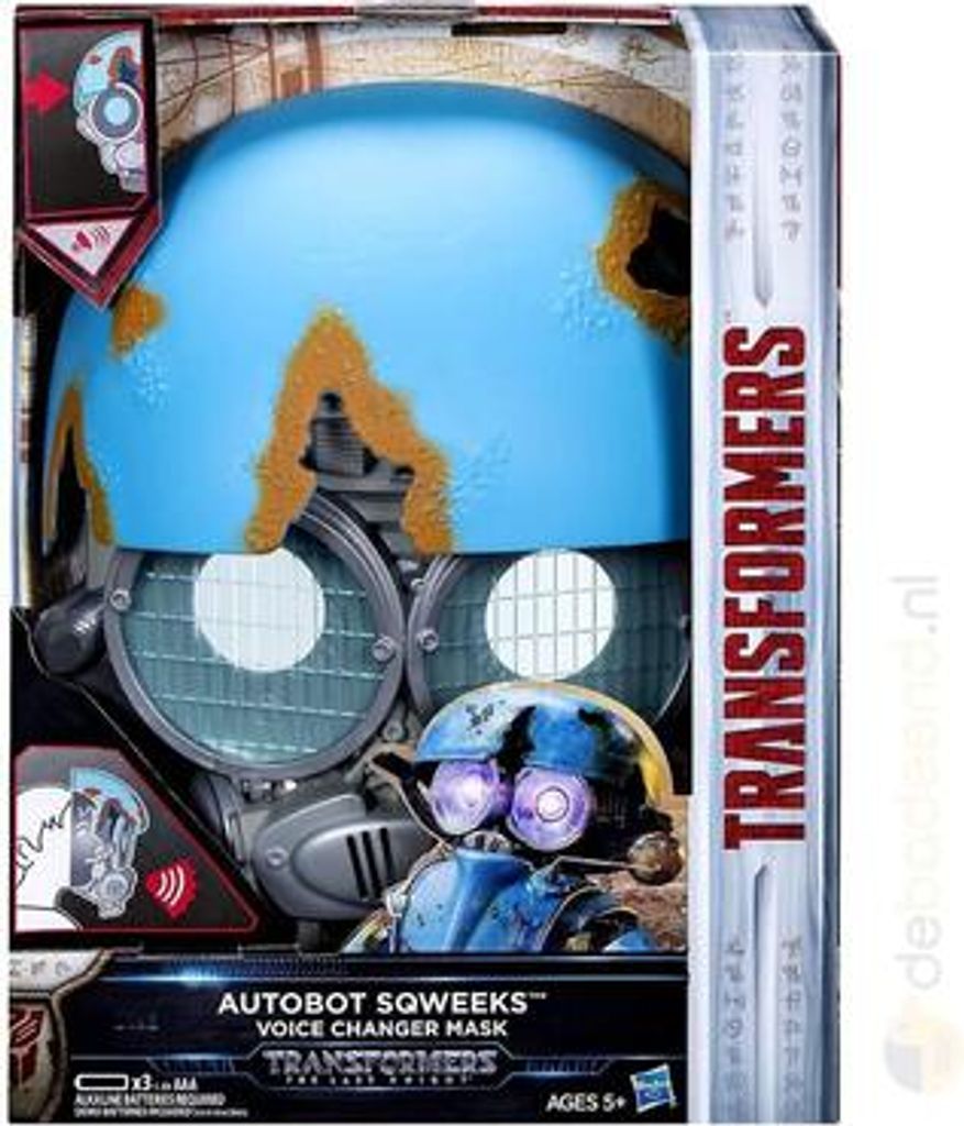 Hasbro Transformers Maske mit Stimmenverzerrer Autobot Sqweeks