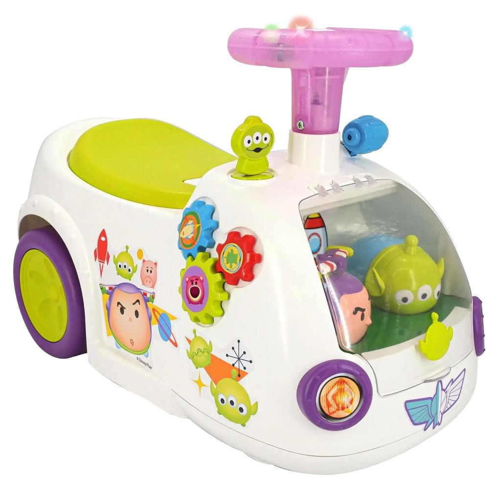 KIDDIELAND Toy Story Buzz Lightyear Rutschauto mit Zoom Produktbild 