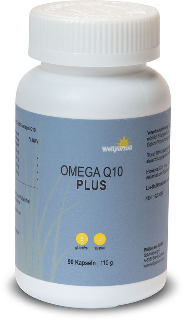 Wellpursan Omega Q10 Plus - mit EPA, DHA, Resveratrol