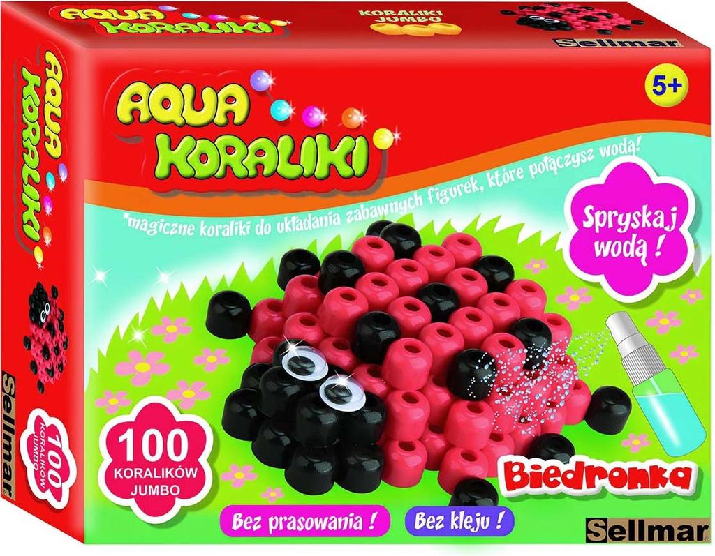 Nd38_A204 Aqua Koraliki Biedronka Zdjęcie produktu 