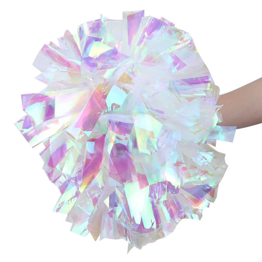 Pom Pon per Bambini e Scuola - Set 7 Colori per Tifo e Spettacoli - 5
