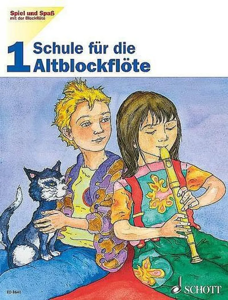 Spiel und Spaß mit der Blockflöte 1 - Méthode de flûte à bec enfant
