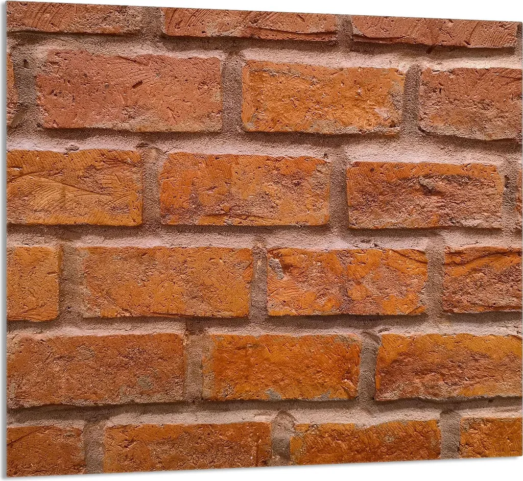 Copripiano in Vetro Mattone 65x60 cm - Protezione Cucina Antigraffio
